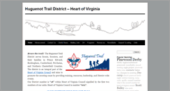 Desktop Screenshot of huguenottrail.org